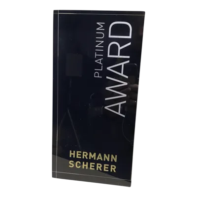 Platinum Award von Hermann Scherer