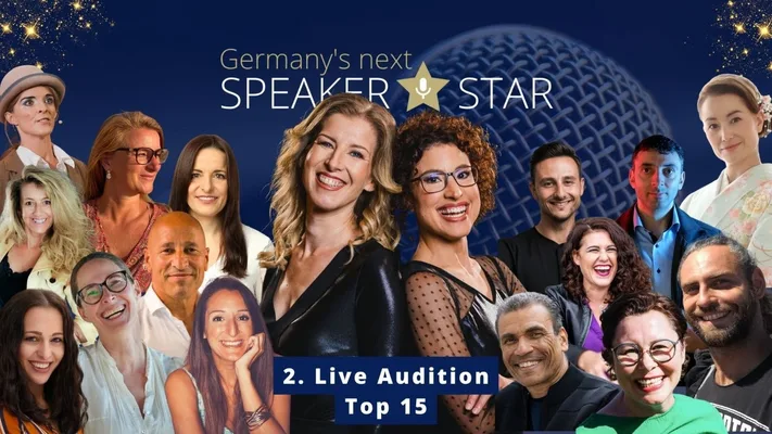 Germany's next Speaker Star, 2. Live Audition, Top 15